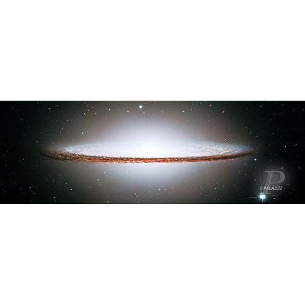 Palazzi Verlag Poster Sombrero Galaxy Fotoprint