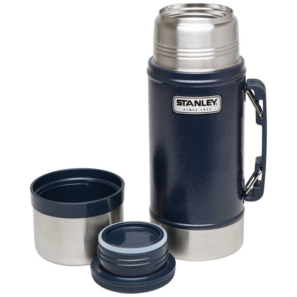 Stanley Classic thermos voedselcontainer, 0,7l, blauw/zilver