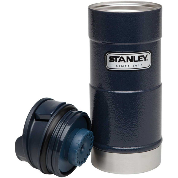 Stanley Classic thermobeker, 0,35l, blauw/zilver