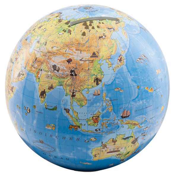 Columbus Mini globe Spardose 12cm