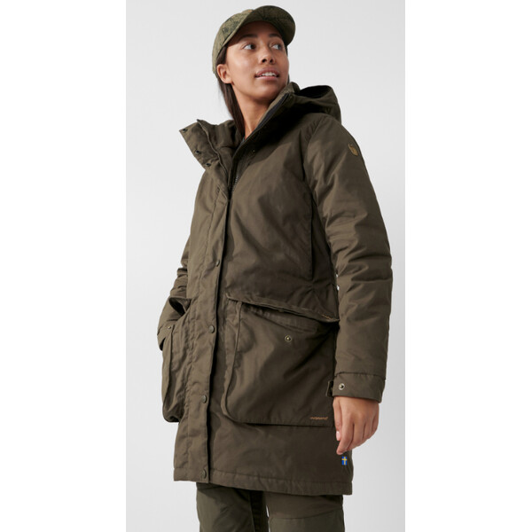 Högvilt Jacket W, 633 Dark Olive, M