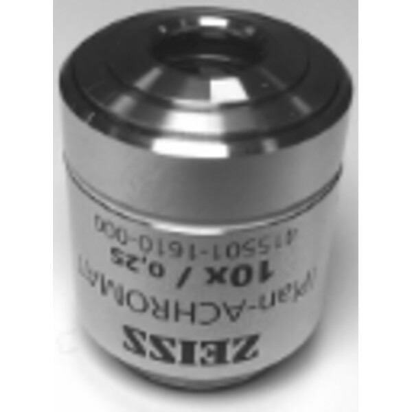 ZEISS Objectief Objektiv iPlan-Achromat, Primostar 3,, D=0  10x/0,25 wd=17,47mm