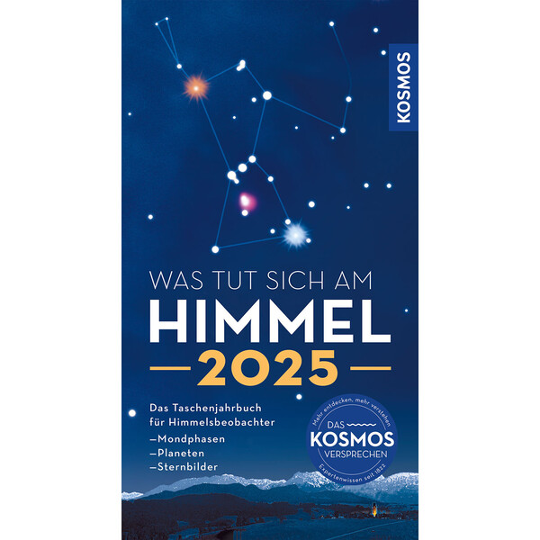 Kosmos Verlag Jaarboek Was tut sich am Himmel 2025