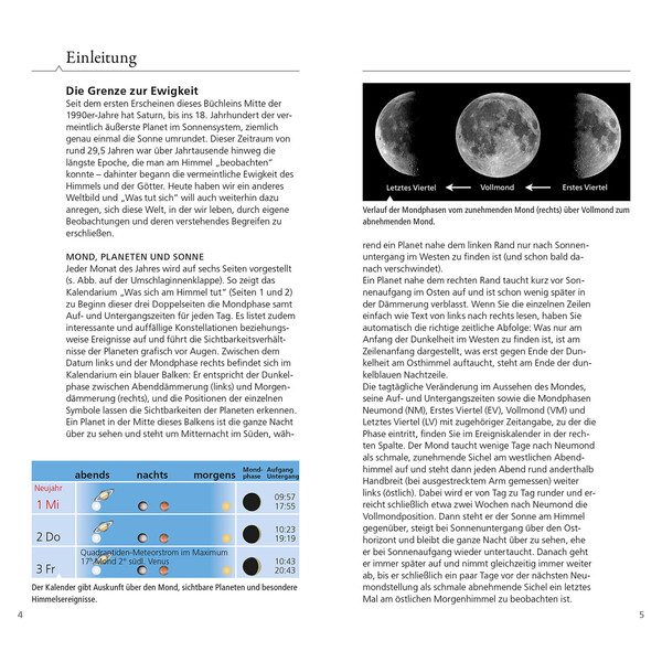 Kosmos Verlag Jaarboek Was tut sich am Himmel 2025