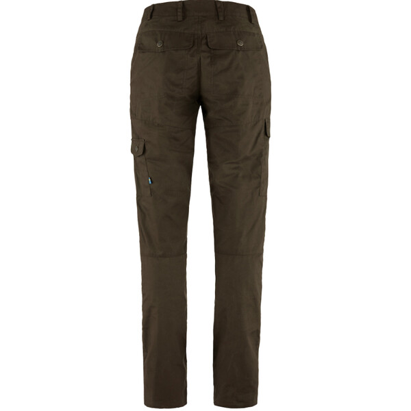 Fjällräven Karla Pro Trousers Curved W, 633 Dark Olive, Gr. 38