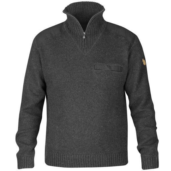 Fjällräven Koster Sweater M, 030 Dark Grey, XXL