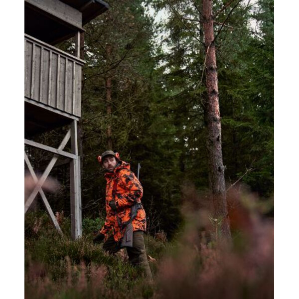 Härkila Wildboar Pro HWS Insulated Jacke, AXIS MSP®Orange Blaze, Gr. 48