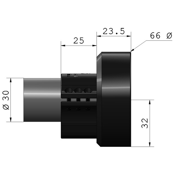 EP Arms Lensadapter RotoClip ZFHL 30mm Leica-Rail