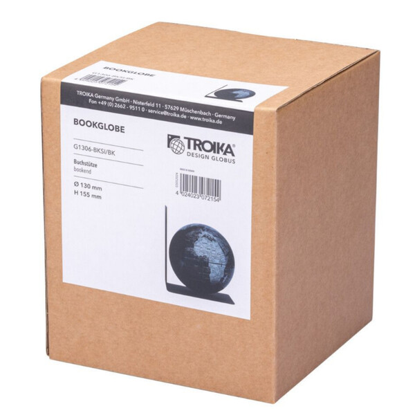 TROIKA BookGlobe Black Single 13cm