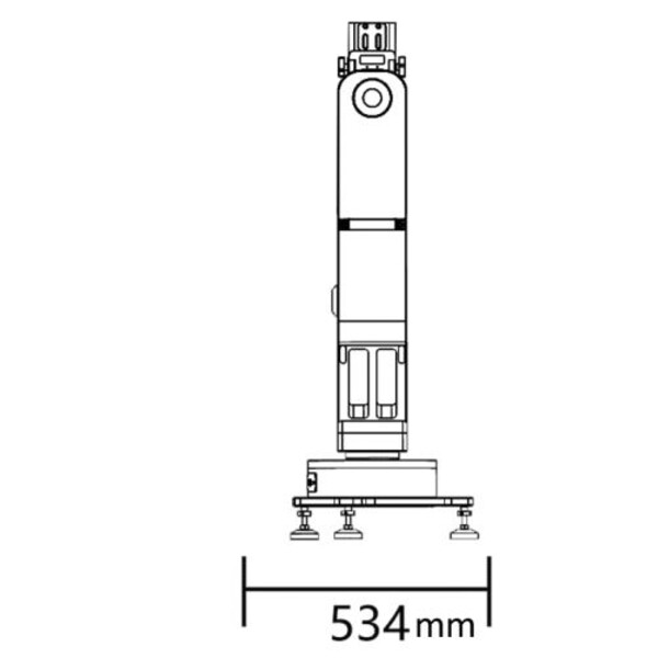 Montering iOptron Montierung HAZ130 Strain Wave Alt-AZ