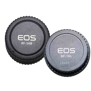 Pixel Stofkappen Lens Rear Cap BF-16L + Body Cap BF-16B voor Canon