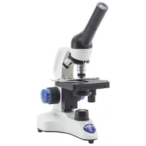 Optika Microscoop Mikroskop B-20CR, monokular, LED, mit aufladbaren Akkus