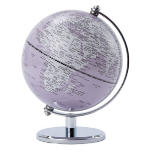 TROIKA Mini globe Gagarin Pastel Pink 13cm