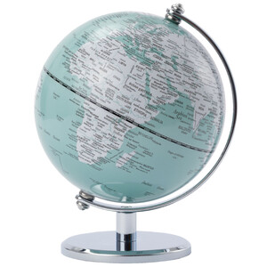 TROIKA Mini globe Gagarin Pastel Turquoise 13cm