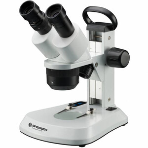 Bresser Stereo microscoop Analyth STR 10x-40x bino; Greenough; 50mm; 10x/20; 10-40x; LED, camera, 2MP