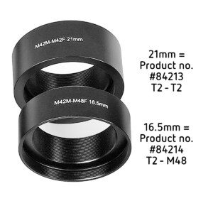 Omegon Adapters T2-M48-Adapter 16.5mm