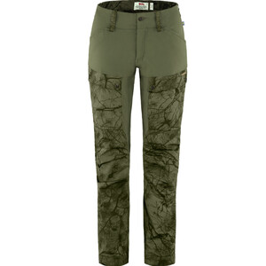 Fjällräven Keb Trousers W Reg, 626-625 Green Camo-Laurel Green, 40