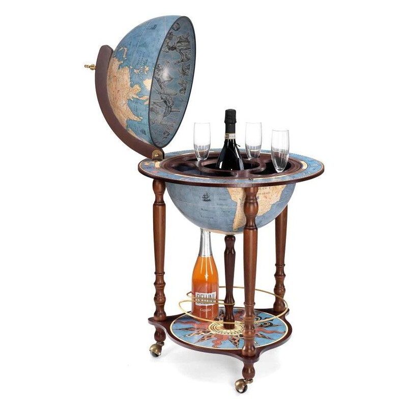 Zoffoli living Staande globe Da Vinci Blu Dust 40cm