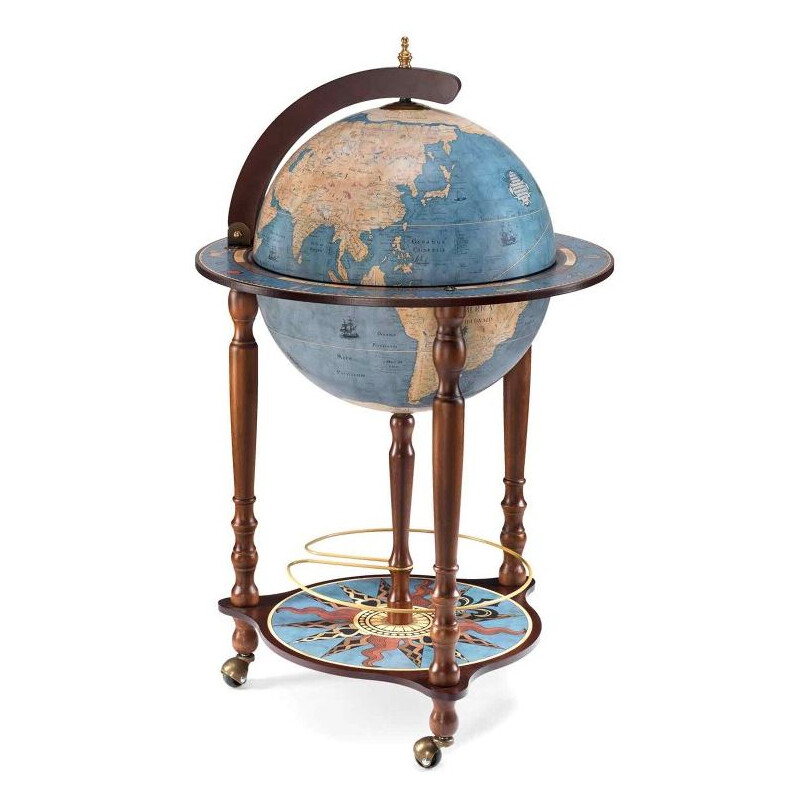 Zoffoli living Staande globe Da Vinci Blu Dust 40cm