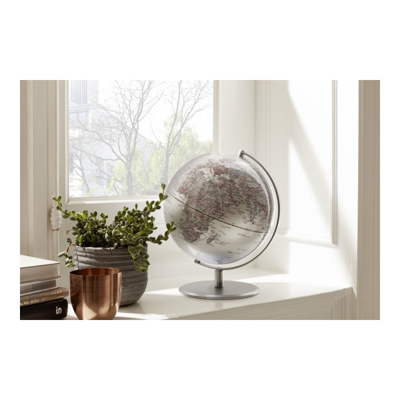 TROIKA Globe Silverplanet 25cm