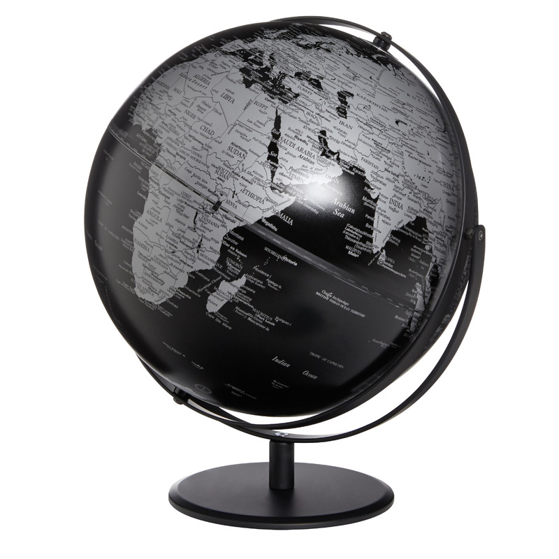 TROIKA Globe Juri Saturn Black 30cm