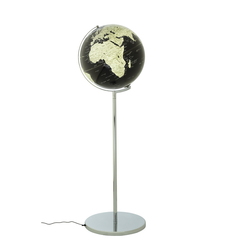 TROIKA Staande globe Sojus Black 43cm