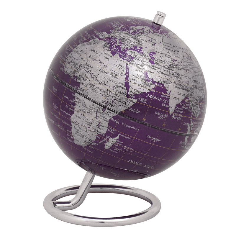 TROIKA Mini globe Galilei Purple 13,5cm