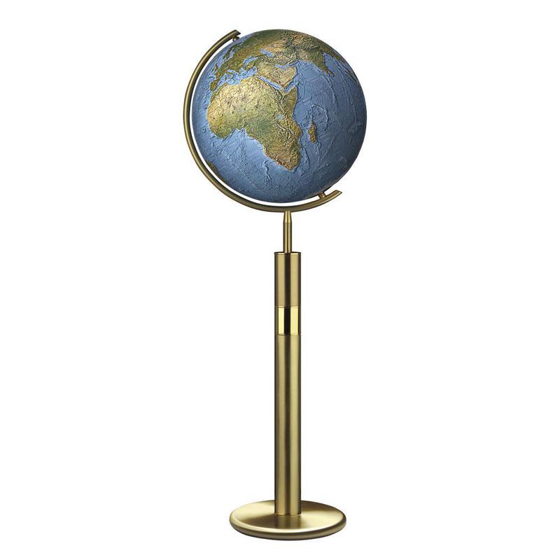 Columbus Staande globe Duorama Brass 40cm (French)