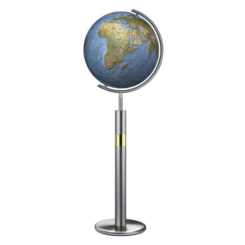 Columbus Staande globe Duorama Edelstahl 40cm (French)