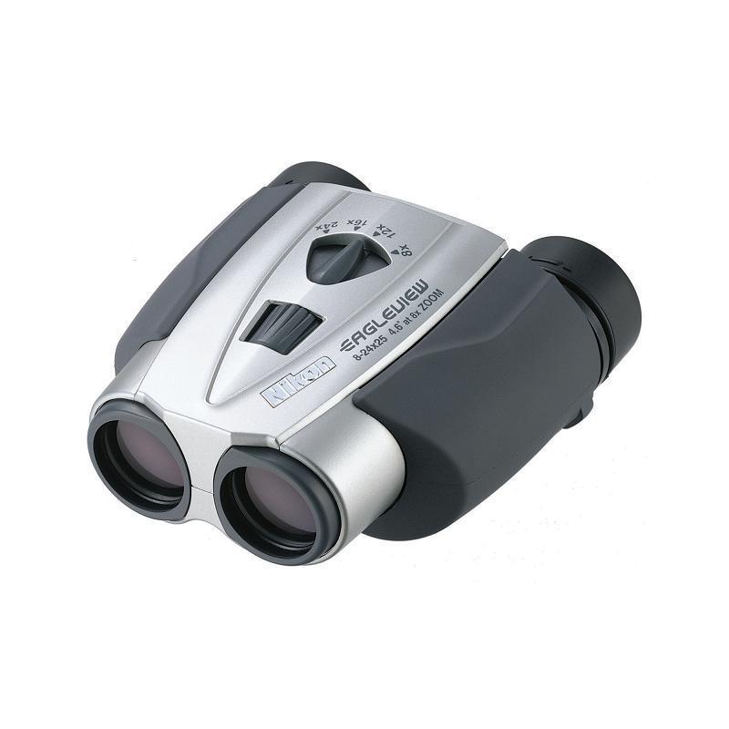 Nikon Zoom verrekijker Eagleview 8-24x25 CF, silver