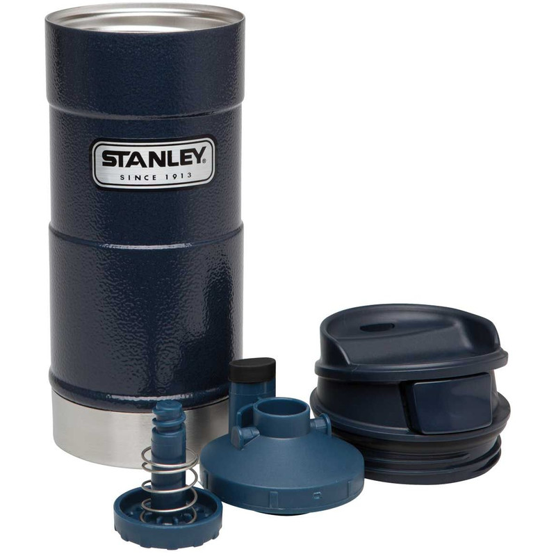 Stanley Classic thermobeker, 0,35l, blauw/zilver