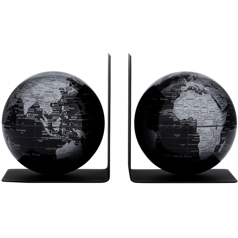 TROIKA BookGlobe Black 13cm