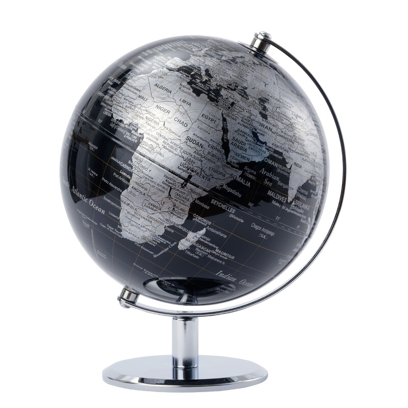 TROIKA Globe Lunar Black 20cm