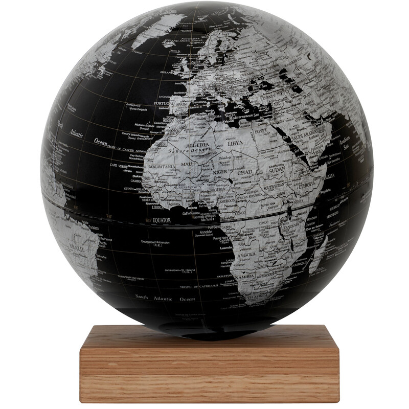 TROIKA Globe Platon Oak Black 30cm