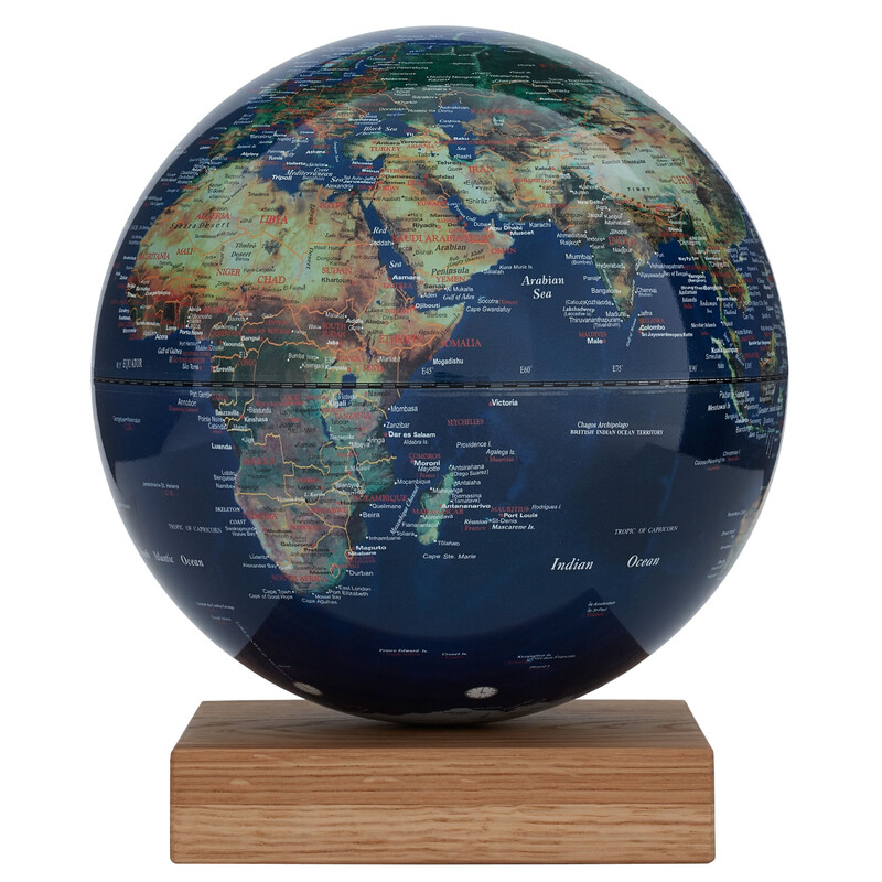 TROIKA Globe Platon Oak Physical 30cm