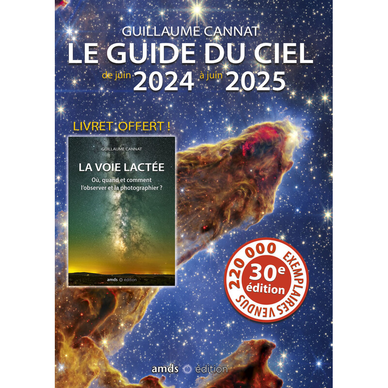 Amds édition  Jaarboek Le Guide du Ciel 2024-2025