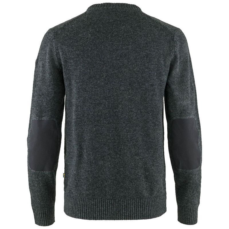 Fjällräven Övik V-neck Sweater M, 030 Dark Grey, Gr. S