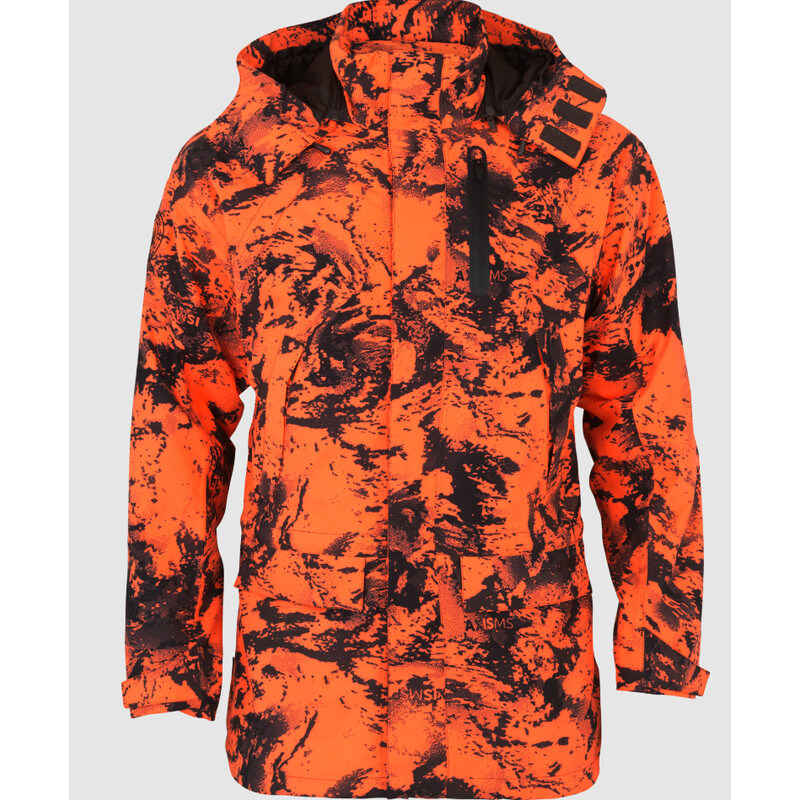 Härkila Wildboar Pro HWS Insulated Jacke, AXIS MSP®Orange Blaze, Gr. 50