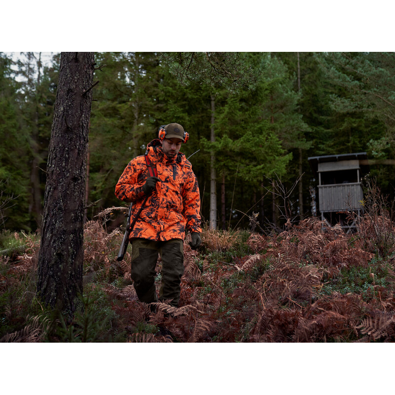 Härkila Wildboar Pro HWS Insulated Jacke, AXIS MSP®Orange Blaze, Gr. 50