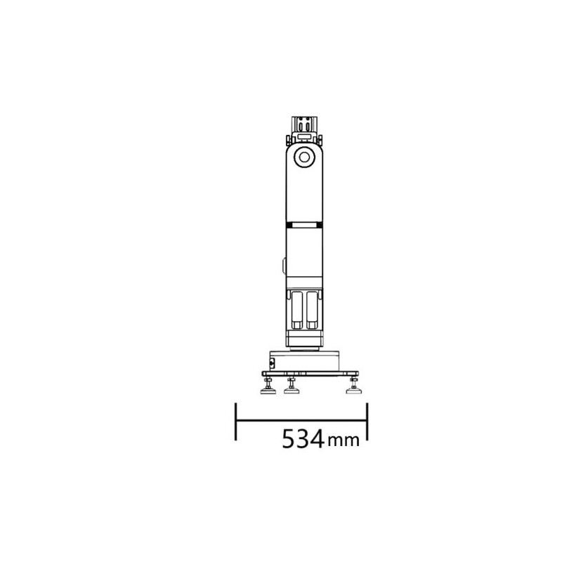 Montering iOptron Montierung HAZ130 Strain Wave Alt-AZ